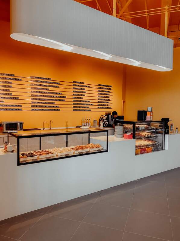 newly installed bakery tiles installation